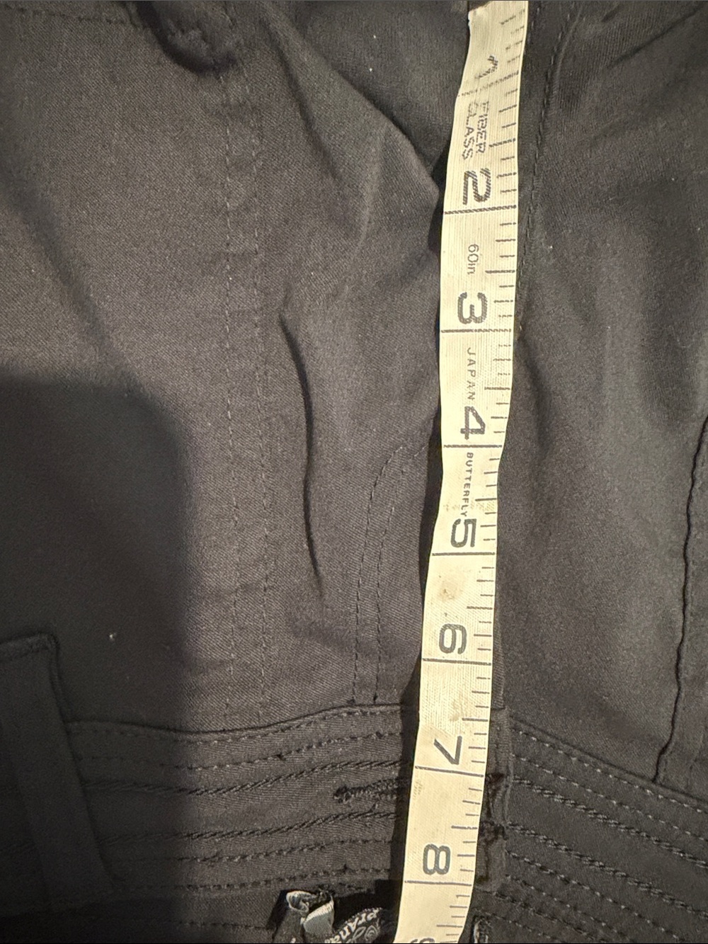 Prana Black Women's Stretch 97% Nylon/3% Elasthanne Shorts - Picture 5 of 5